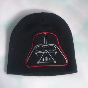 4/$45 Star Wars Darth Vader Beanie Black Embroidered